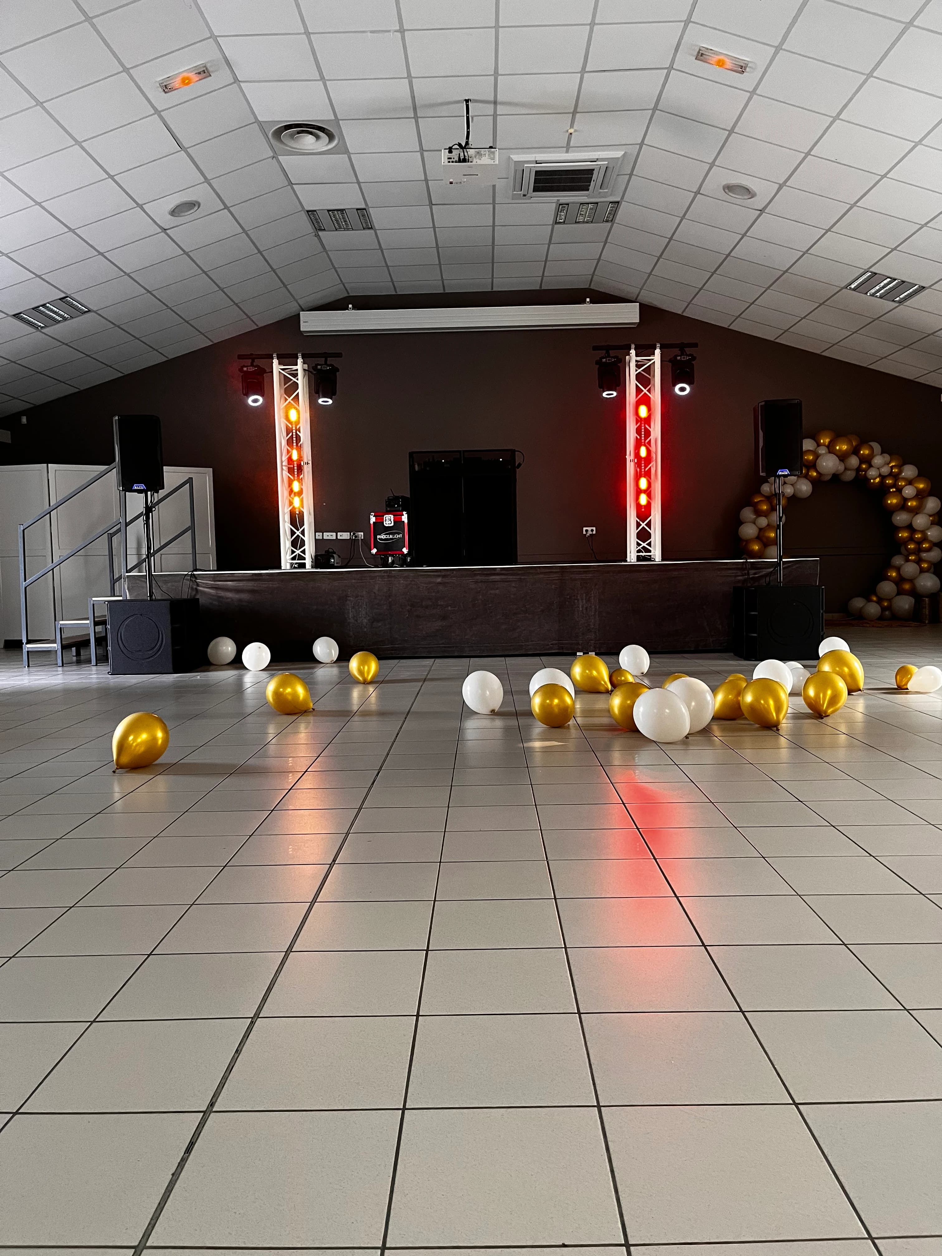 Installation Soirée dansante mariage · DJ Pepito Event