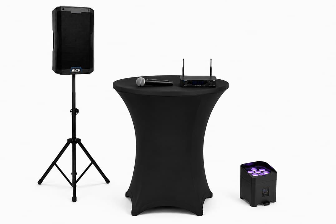 Pack Conférence Pro 10 mange-debout