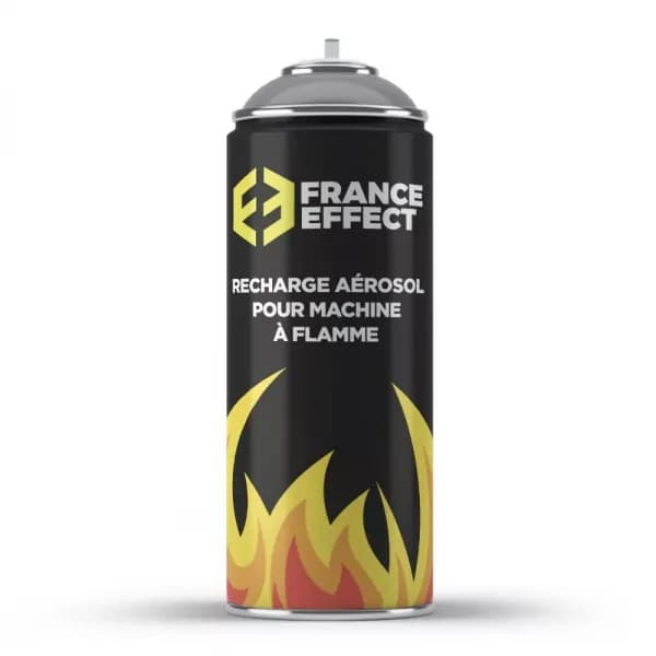 Recharge pour machine à flammes